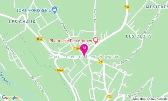 Localisation Dr Mederic Segers