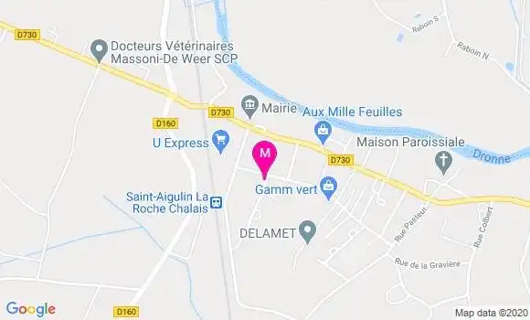 Localisation Dr Christelle Billet
