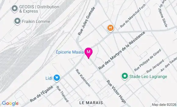 Localisation Dr Adrien Wartelle