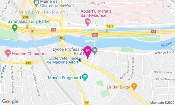 Localisation Dr Michele Vedrine