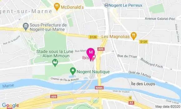 Localisation Dr Thierry Cardinal