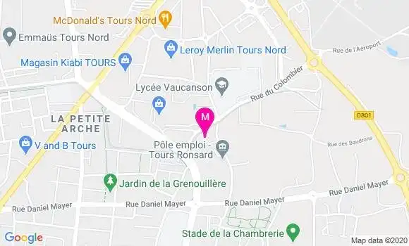 Localisation Dr Charlotte Giraut