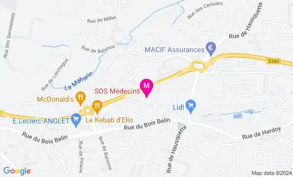 Localisation Dr Morgan Soubrane