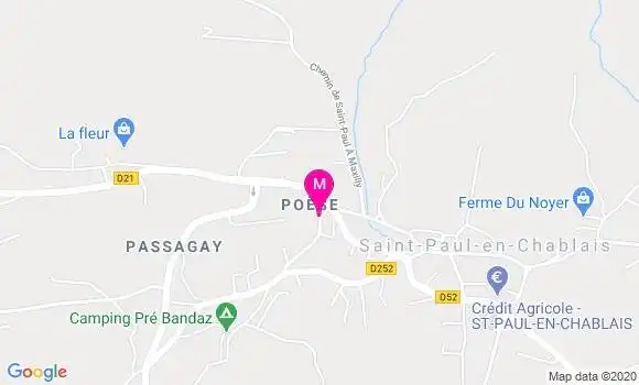 Localisation Dr Alain Pauthier