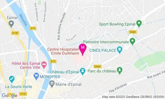 Localisation Dr Flavien Gerdolle