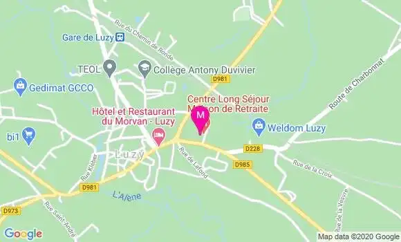 Localisation Dr Raphael Neant