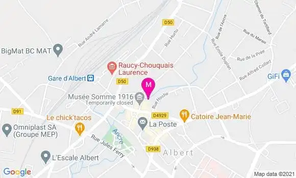 Localisation Dr Sandrine Legrand Randolet