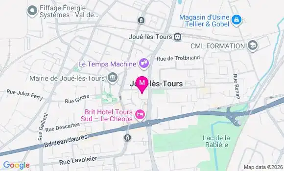 Localisation Dr Marie Aucheres