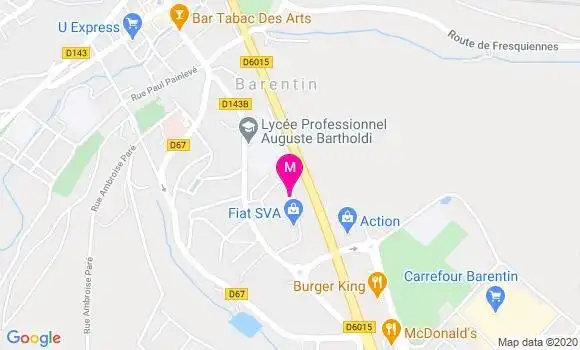 Localisation Dr Albane Hugon Corbillon