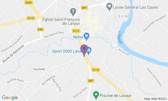 Localisation Dr Jean Pierre Marty