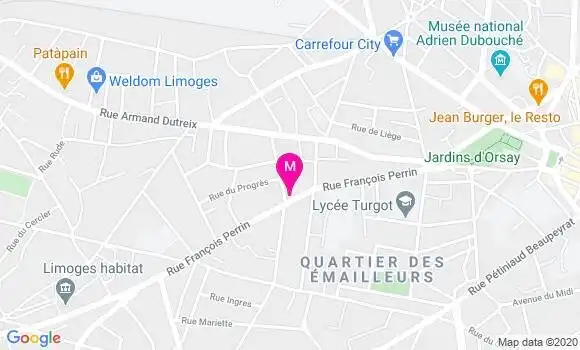 Localisation Dr Catherine Chevalier
