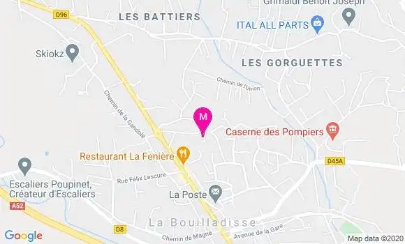 Localisation Dr Luc Jacquis