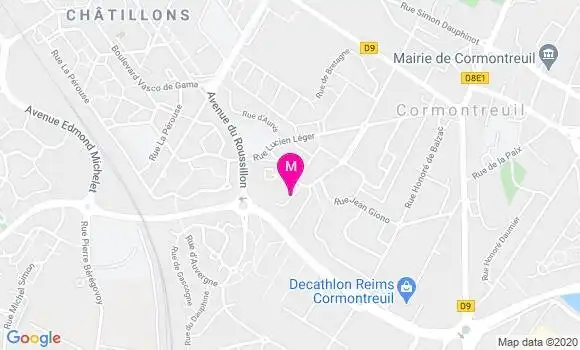 Localisation Dr Bruno Vincent Fondo