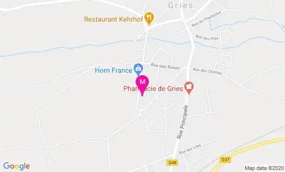 Localisation Dr Anne Gerardin