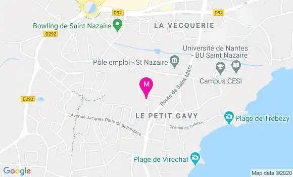 Localisation Dr Nadine Allio