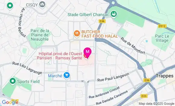 Localisation Dr Romain Mariauzouls Wolny