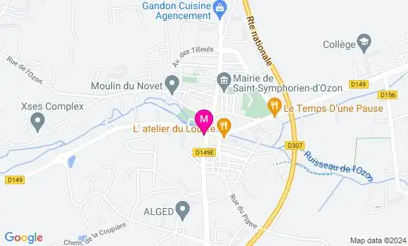 Localisation Dr Isabelle Brenon