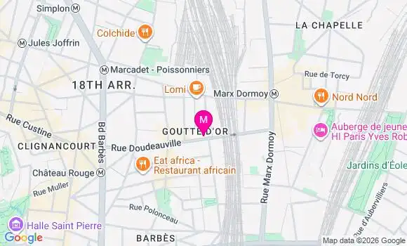 Localisation Dr Capucine Foult