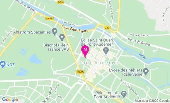 Localisation Dr Ludovic Bluet