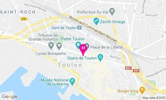 Localisation Dr Pierre Blondel