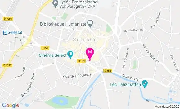 Localisation Dr Cecile Bertrand