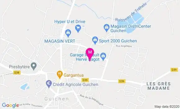 Localisation Dr Guilhem Mouillat