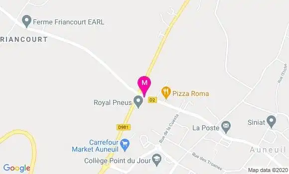 Localisation Dr Yannick Dourdin
