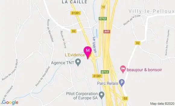 Localisation Dr Romain Thierry