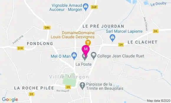 Localisation Dr David Pietretti