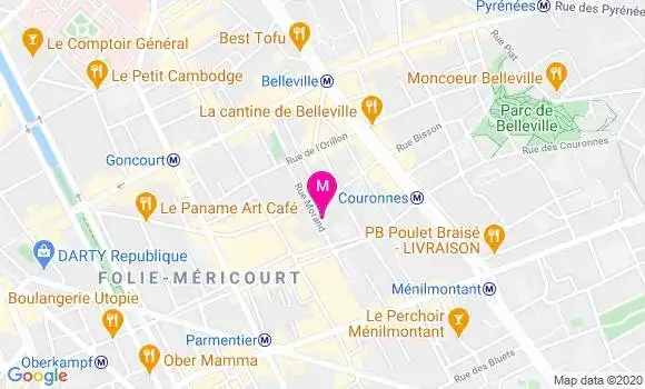 Localisation Dr Elsa Leger