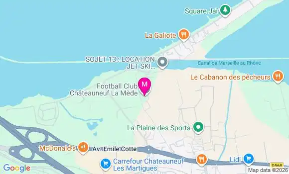 Localisation Dr Brice Mallart