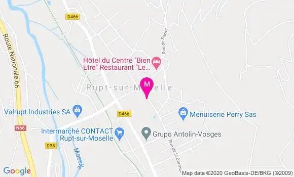 Localisation Dr Adrien Leclerc Freihuber