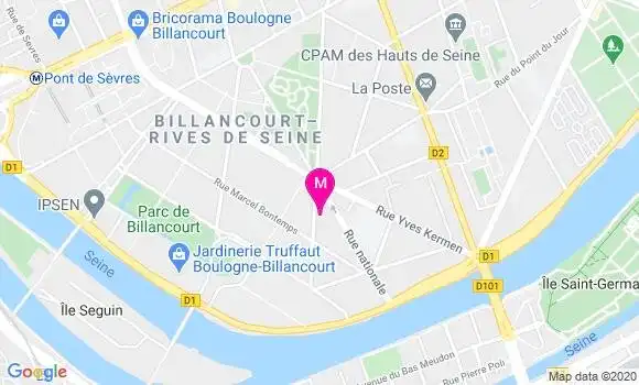 Localisation Dr Claudie Le Goas