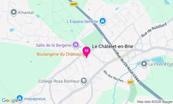 Localisation Dr Delphine Legrain Merret