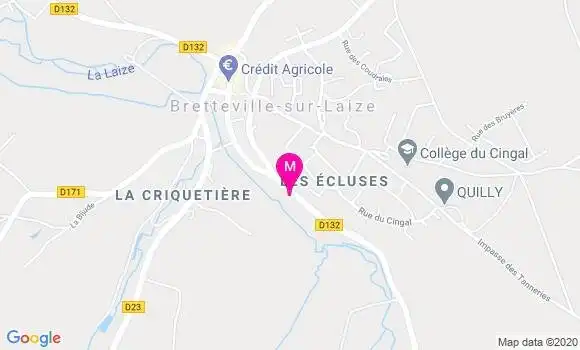 Localisation Dr Matthieu Parat