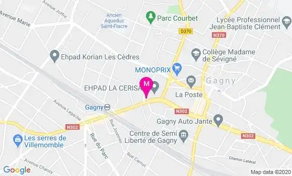 Localisation Dr Moulay Hafid Lamrani El Gasri