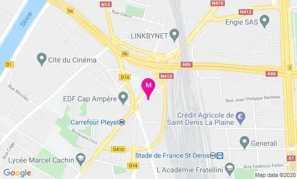 Localisation Dr Anna Ndiaye Delepoulle