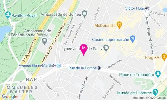 Localisation Dr Olfa Mandhouj