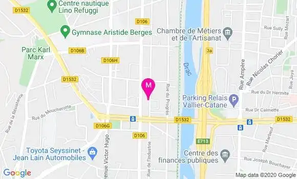 Localisation Dr Anna Levi Fellous