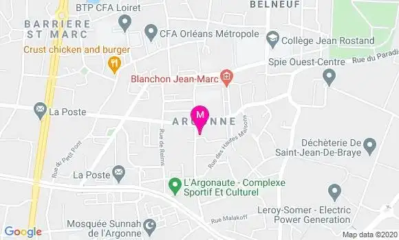 Localisation Dr Michel Triboulat