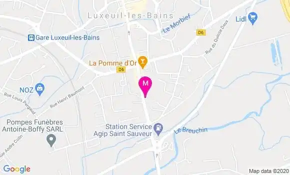 Localisation Dr Vincent Durupt