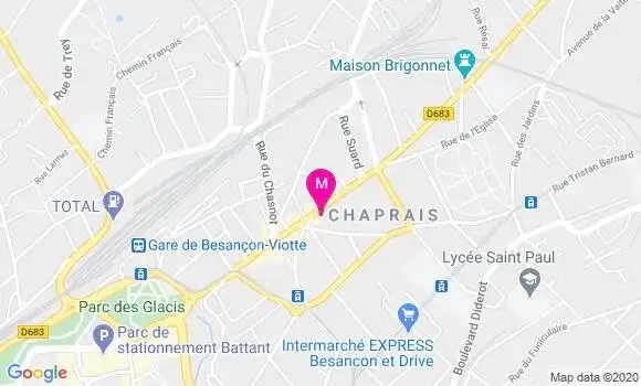 Localisation Dr Lionel Boileau