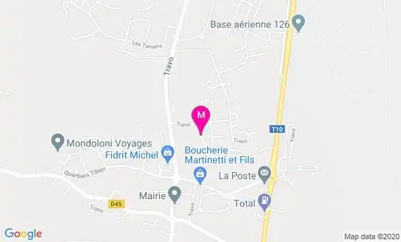 Localisation Dr Alexandre Martinetti