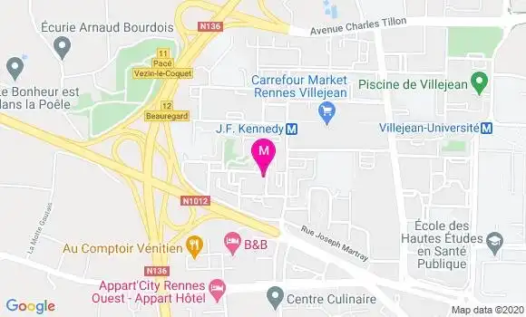Localisation Dr Pierre Frouard