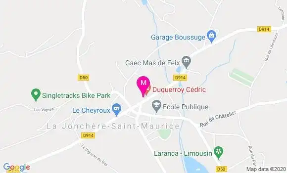 Localisation Dr Pierre Jean Baudot
