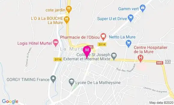 Localisation Dr Johanna Markopoulos