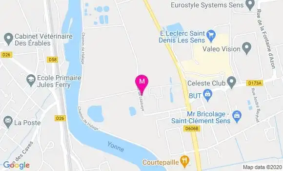 Localisation Dr Yves Morel