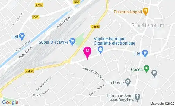 Localisation Dr Pia Willm