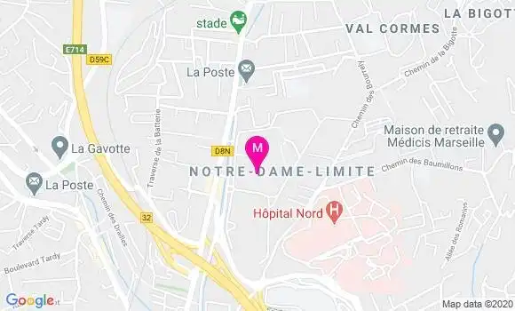 Localisation Dr Laura Ponson