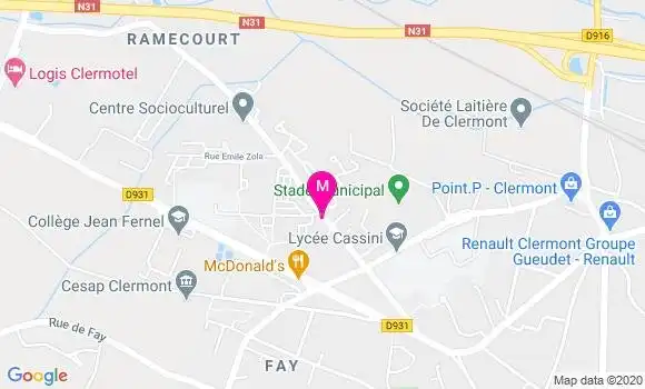 Localisation Dr Virginie Vernaz